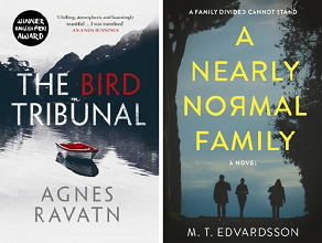 nordic noir books - the bird tribunal, a nearly normal family